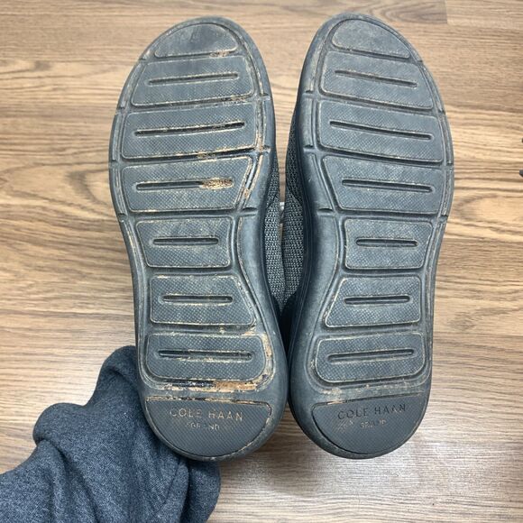 Cole Haan Grand Sport Journey Knit Shoe Men Black Lace Up Size 7M  C32583 - Picture 7 of 10